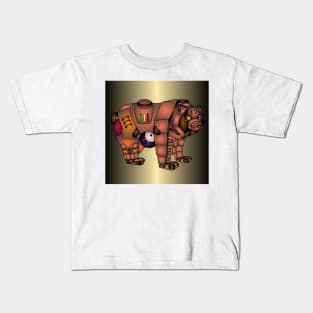 Robot Animals 14 (Style:4) Kids T-Shirt